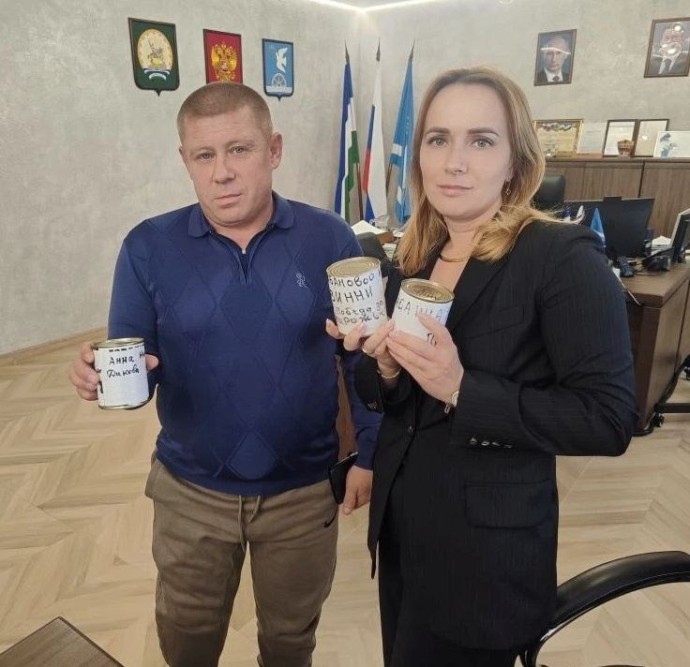 Главе района Башкирии из зоны СВО прислали новогодние гостинцы Главе района Башкирии из зоны СВО прислали новогодние гостинцы