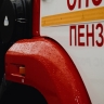 Пензенские огнеборцы потушили пожар в селе Любятино