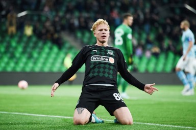 Кривцов нарвался на дисквалификацию из-за празднования гола