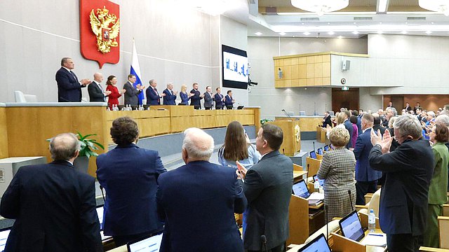 Председатель ГД и депутаты поздравили сборную России с третьим местом в медальном зачете на Паралимпиаде-2026