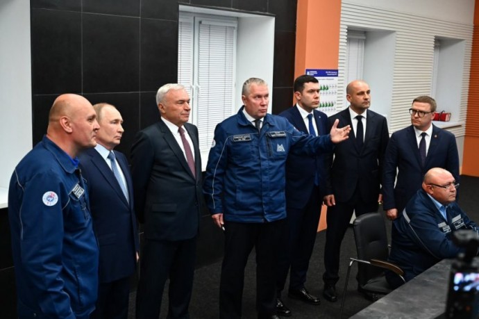 Визит Владимира Путина в Магнитогорск