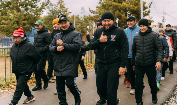В Якутске прошла акция «10 тысяч шагов к жизни»