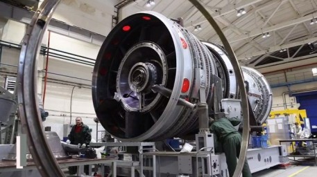 ОДК произвела вторую серийную газовую турбину большой мощности ГТД-110М для нужд энергетики