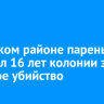 В Чунском районе парень получил 16 лет колонии за двойное убийство