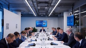 Марат Хуснуллин провёл заседание наблюдательного совета «ДОМ.РФ» Марат Хуснуллин провёл заседание наблюдательного совета «ДОМ.РФ»
