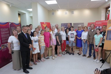 Ольга Любимова посетила с рабочим визитом  Луганскую Народную Республику
