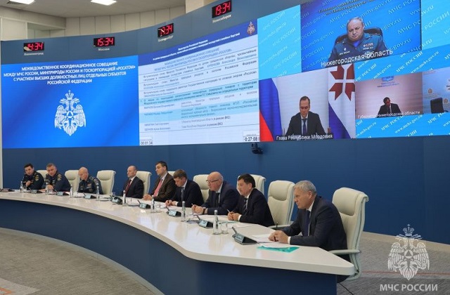 Глава Мордовии предложил ряд мер для оперативного реагирования в случае природных пожаров Глава Мордовии предложил ряд мер для оперативного реагирования в случае природных пожаров