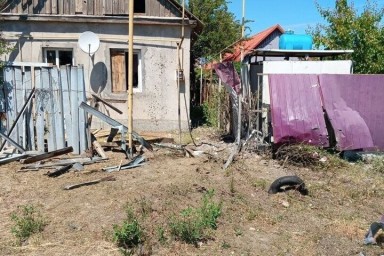 В Голопристанском округе под обстрелом ВСУ ранен 60-летний мужчина