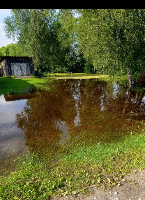 В селе Заозерье Ярославской области возьмут пробы воды после подтопления