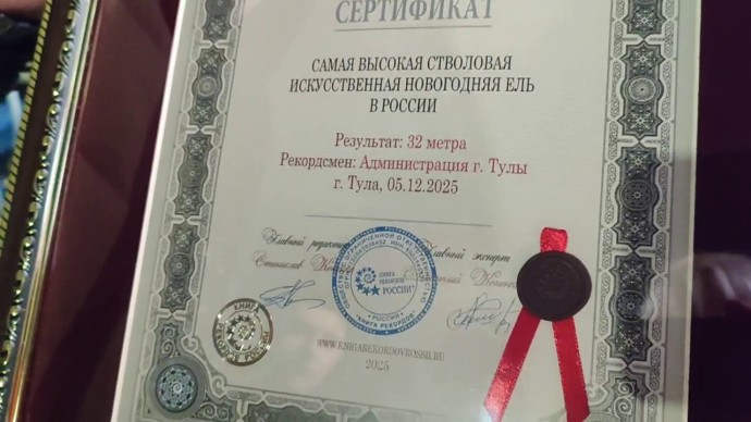 Ваша новая ёлка – просто огонь: Александр Овечкин поздравил туляков