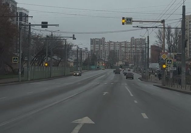 На улице Терновского в Пензе начал работу новый светофор