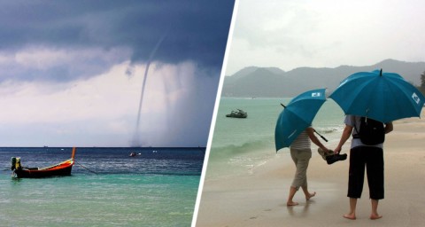 Туристы в Таиланде готовятся к похолоданию и штормам из-за страшной Кальмаэги