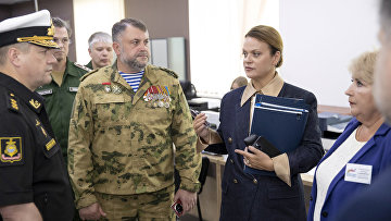 Цивилева посетила филиал фонда "Защитники Отечества" во Владивостоке