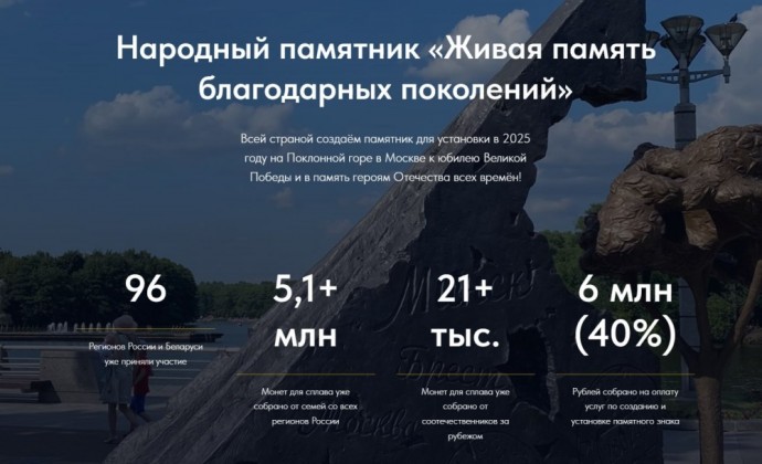 Образовательные учреждения России присоединились к всенародному проекту «Живая память благодарных поколений»