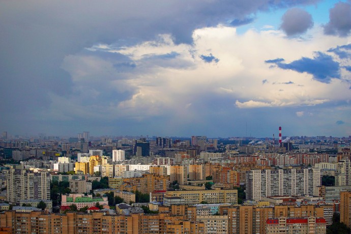 В столице ожидается ливень с грозой