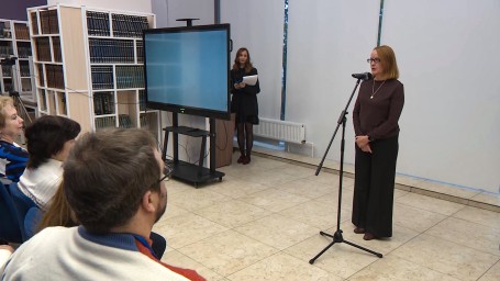 В библиотеке № 1 имени Н. К. Крупской «Переплет» состоялась премьера сценических зарисовок по краеведческим пьесам