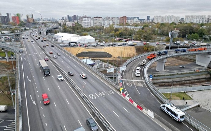 Проезд по Московскому скоростному диаметру в часы пик подорожал на 43%