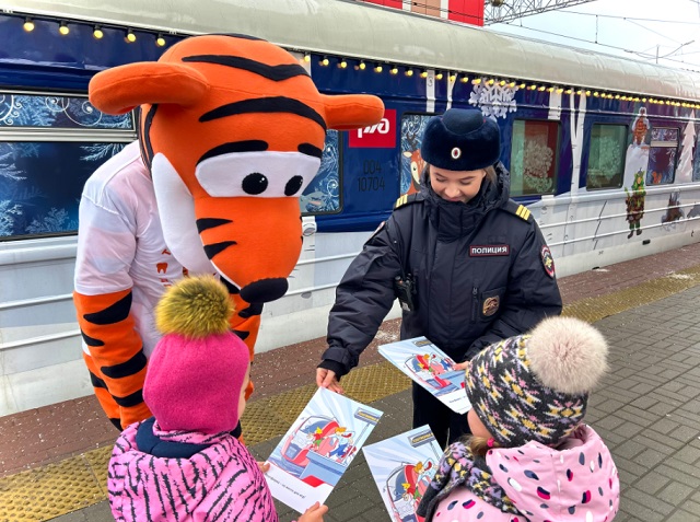 В Мордовии более 10 тыс. детей встретили «Поезд Деда Мороза» В Мордовии более 10 тыс. детей встретили «Поезд Деда Мороза»