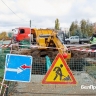 В Строителе меняют полностью изношенный канализационный коллектор