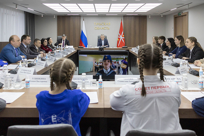 В Тульской области более 116 тысяч детей и молодёжи стали участниками «Движения Первых»