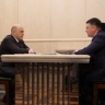 Встреча Михаила Мишустина с председателем Фонда пенсионного и социального страхования Сергеем Чирковым