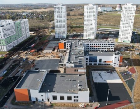 В Уфе в Затоне строится школа на 1225 мест