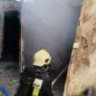 В Астрахани при пожаре пострадала пожилая женщина
