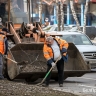 В Белгороде убирают улицы после зимы