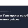 Аэропорт Геленджика возобновил обслуживание рейсов