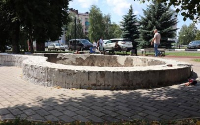 Московская организация помогает Курску в восстановлении городских фонтанов