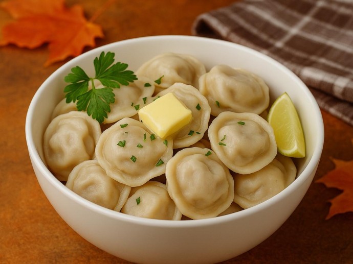 Газированная вода делает тесто для пельменей эластичным и удобным для раскатки