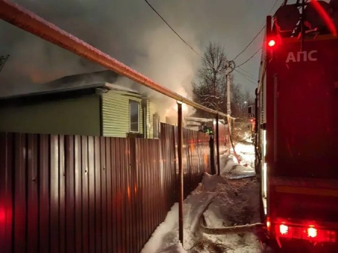 В Уфе пожар унес жизнь пожилой женщины