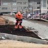 В Кирове завершают строительство проезда к детсаду на Энтузиастов