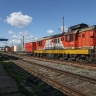 Тепловоз сошел с рельс в российском регионе из-за подрыва железной дороги