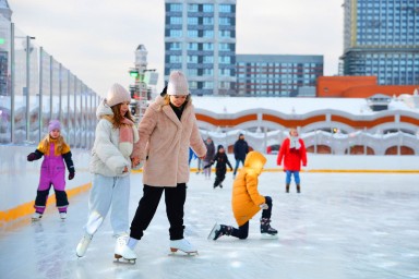 В Москве появятся круглогодичные спортивные площадки с катками и зонами для командных игр