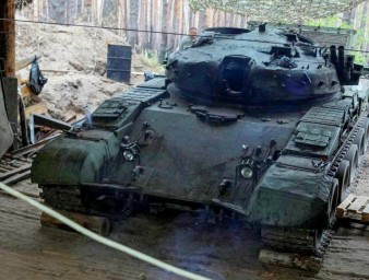 Бронефранкенштейн из ВСУ - тяжелый БТР из САУ "Мста-С" с башней от Т-72