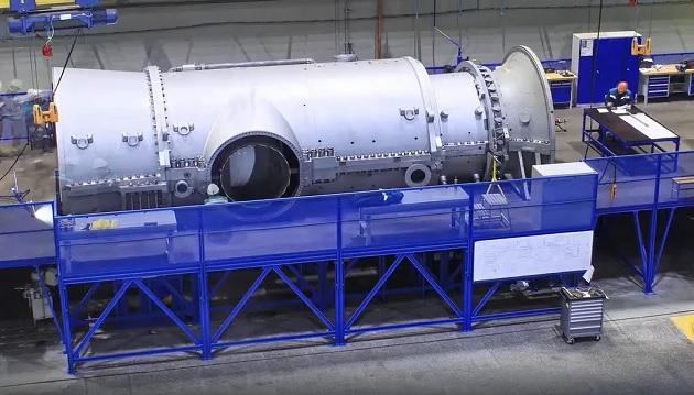 Для строящейся Артёмовской ТЭЦ-2 изготовлена газовая турбина ГТЭ-170.1 Для строящейся Артёмовской ТЭЦ-2 изготовлена газовая турбина ГТЭ-170.1