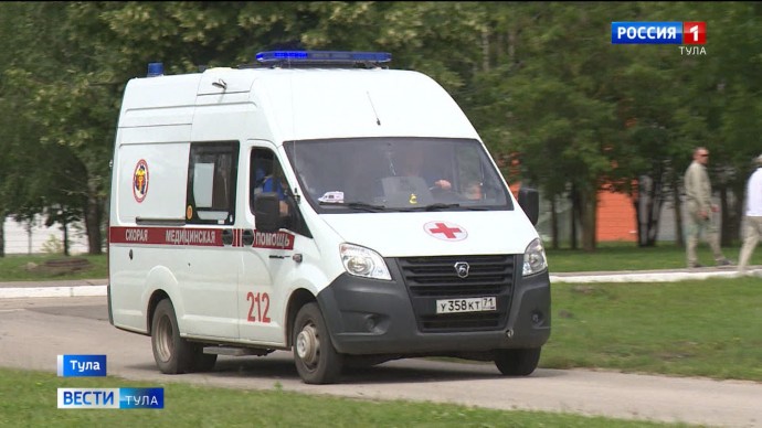 ДТП с участием мотоцикла произошло на Первомайской в Туле