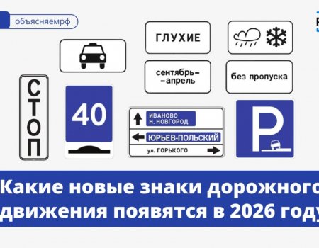 В России в 2026 году появятся новые дорожные знаки