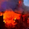 Пожар тушили в гараже в Холмском районе