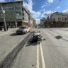 Мотоциклист попал в больницу после столкновения с "Опелем"