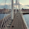 Движение на ЗСД в Петербурге временно ограничили из-за дорожных работ