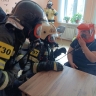 В доме социального обслуживания Суворовского района прошли учения спасателей