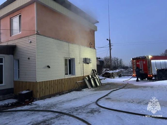 Пенсионер погиб при пожаре в частном доме в Кимовске