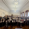 В Санкт-Петербурге состоялось торжественное мероприятие, посвященное награждению юных актеров фильма "Группа крови", созданного в рамках проекта "Без срока давности"