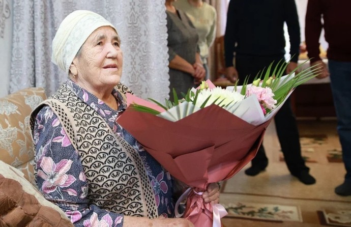 Ветеран тыла Муфлиха Кадырова из Башкирии отметила 90-летие Ветеран тыла Муфлиха Кадырова из Башкирии отметила 90-летие