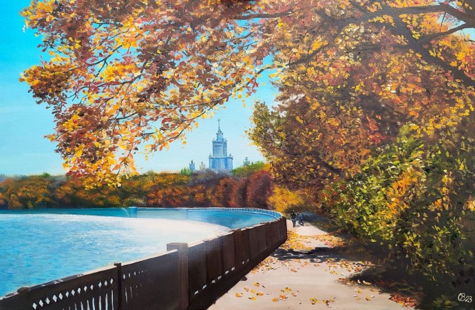 Вернисаж выставки «Я шагаю по Москве»