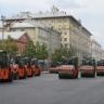 В Москве досрочно заменили асфальт на Тверской и 1-й Тверской-Ямской улицах