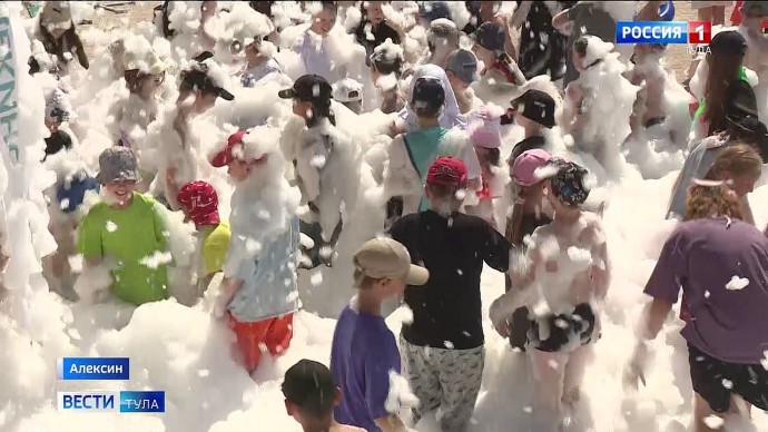 Миссию «Щекиноазот» прошли дети в лагере в Алексинском районе Миссию «Щекиноазот» прошли дети в лагере в Алексинском районе