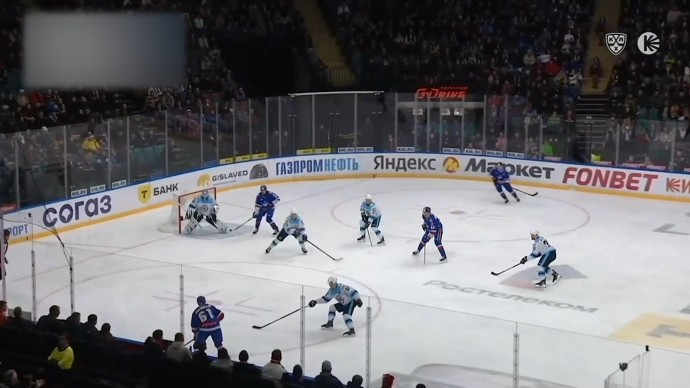 СКА обыграл «Сибирь» со счётом 3:2